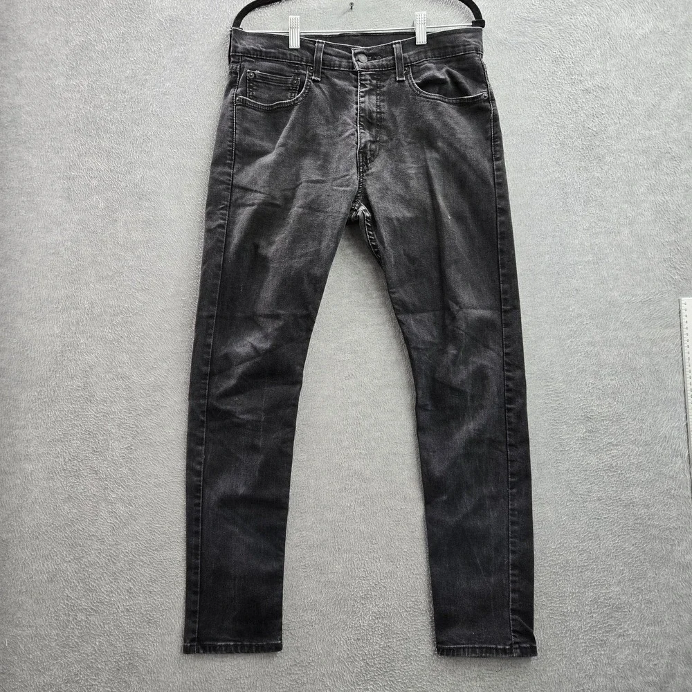 Levi's 511‎ Men Jeans 32X32 Black Denim Slim Fit 29